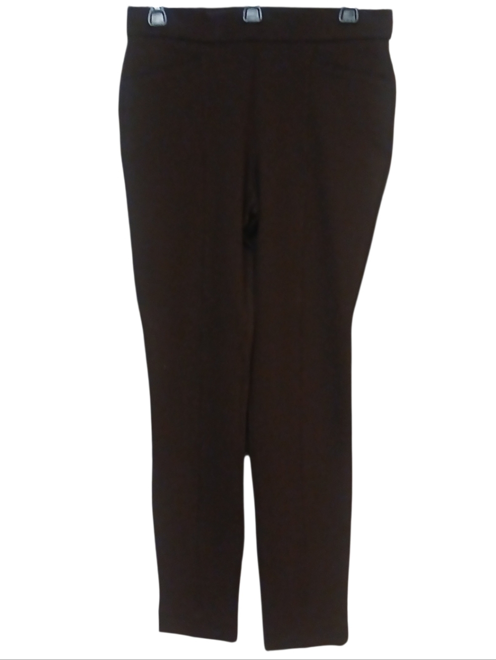 Ann Klein - NWOT, Ladies Brown Ankle Pants, 4 Pockets 2 Back Unopened, Size 4 - Picture 2 of 9